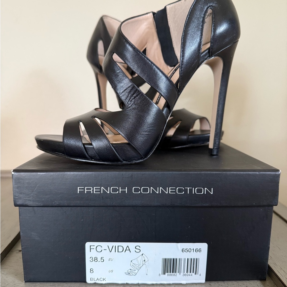 French Connection VIDA- Black Heels